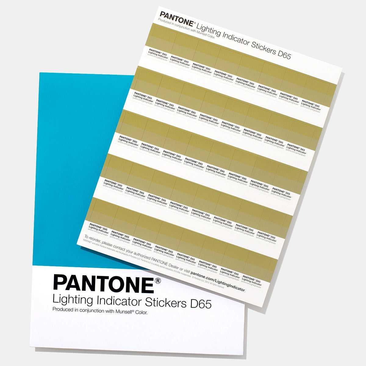 PANTONE® Lighting Indicator Stickers D50 -  LNDS-1PK-D65