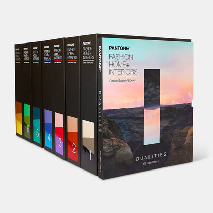 PANTONE® Fashion, Home + Interiors Cotton Swatch Library + Dualities Expansion Pack - FHIC100C