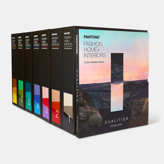 PANTONE® Fashion, Home + Interiors Cotton Swatch Library + Dualities Expansion Pack - FHIC100C
