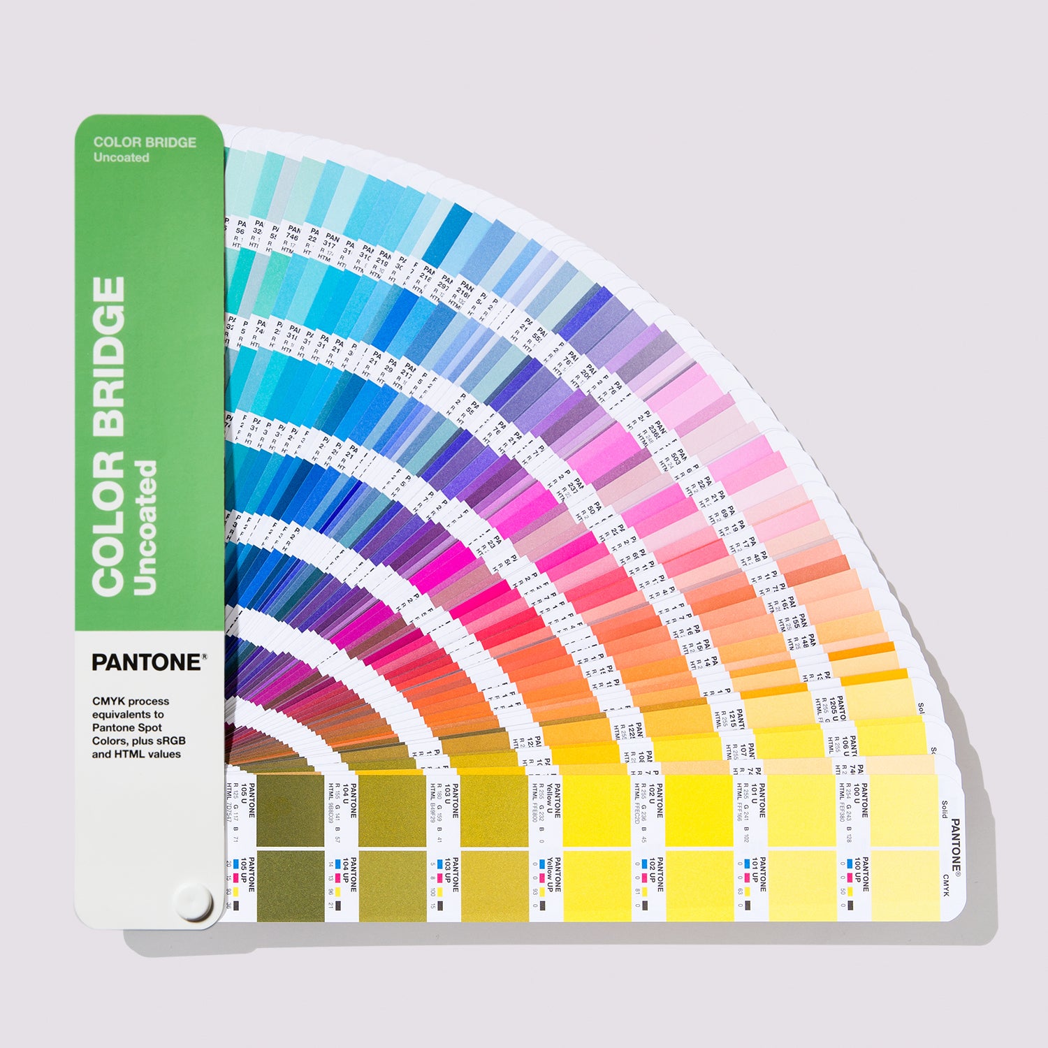 PANTONE® Color Bridge Guide Uncoated GG6104B - Spot to CMYK