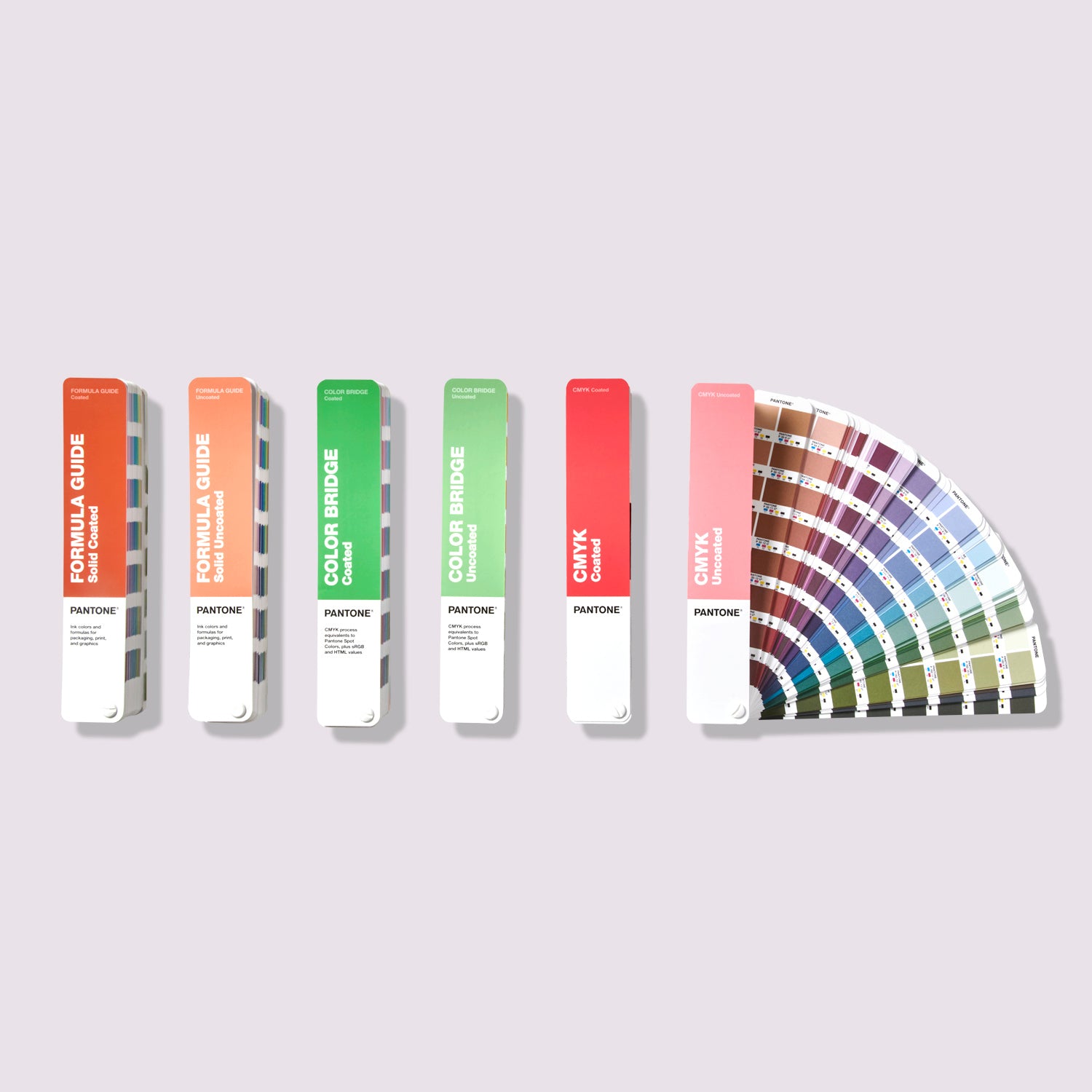 PANTONE® Essentials Guide Set- 6 fan decks 