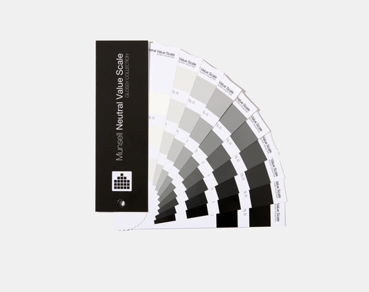Munsell Neutral Value Scale - Glossy Finish