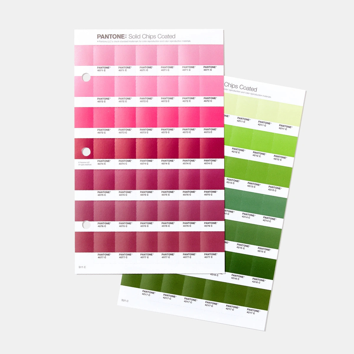 PANTONE® Chip Replacement Pages - Coated & Uncoated