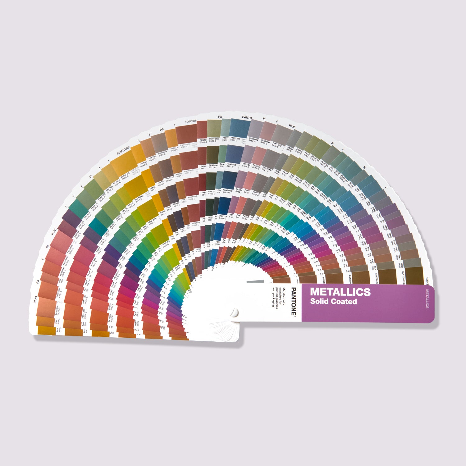 PANTONE® Metallics Guide fan deck