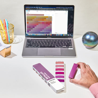 PANTONE® Metallics Guide in the office