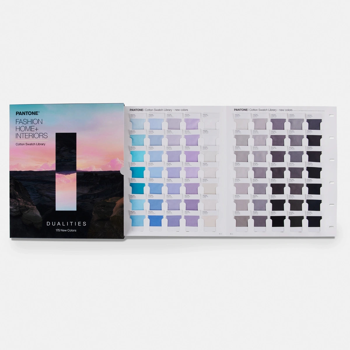 PANTONE® Fashion, Home + Interiors Cotton Swatch Library Dualities Expansion Pack - FHIC110C