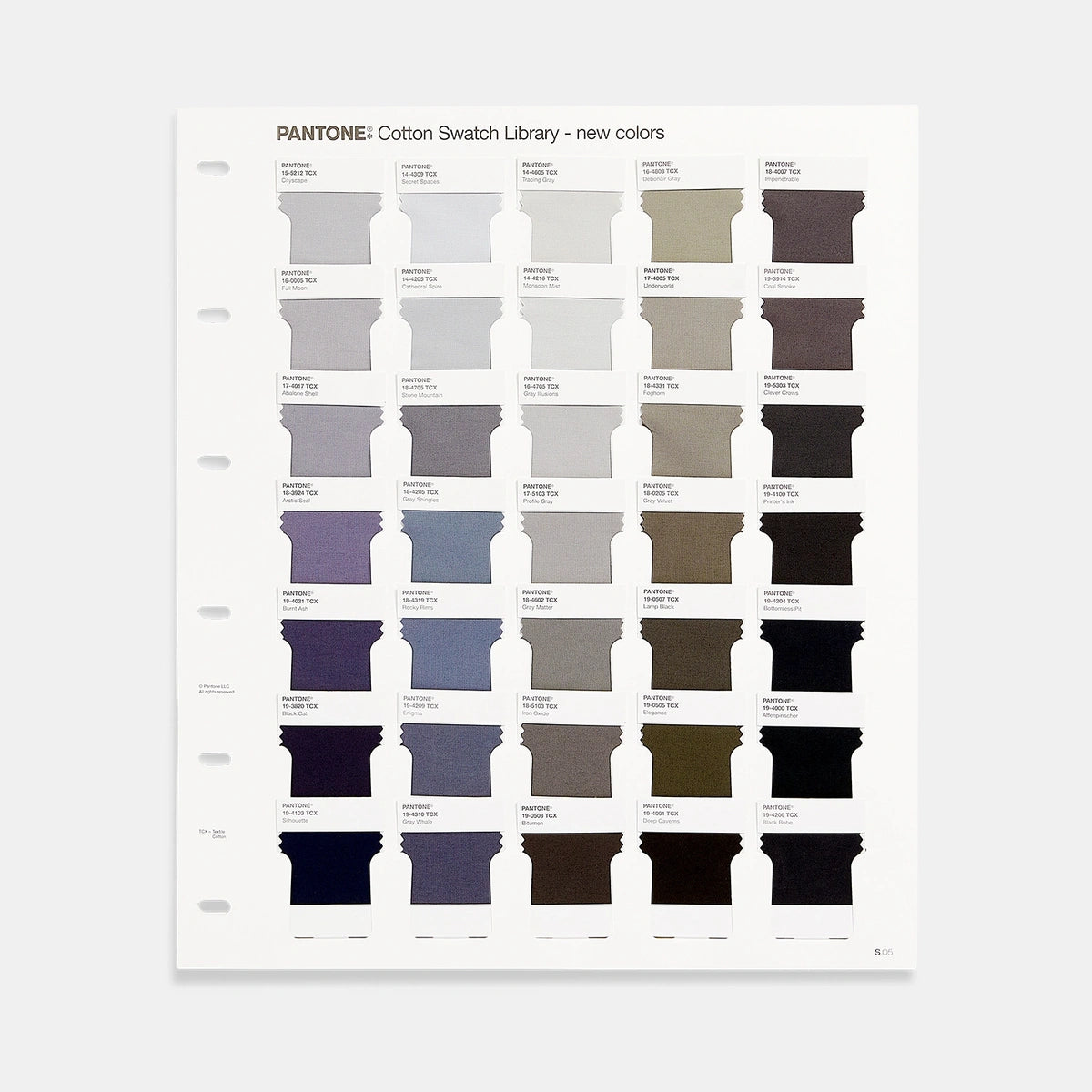 PANTONE® Fashion, Home + Interiors Cotton Swatch Library + Dualities Expansion Pack - FHIC100C