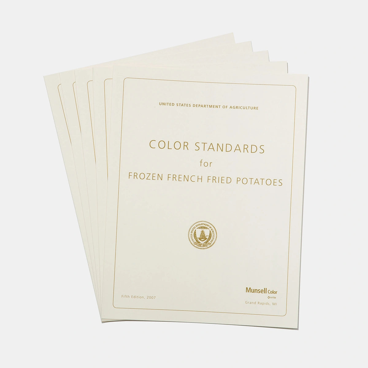 Munsell USDA Frozen French Fry Standard - 5 pack