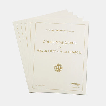 Munsell USDA Frozen French Fry Standard - 5 pack