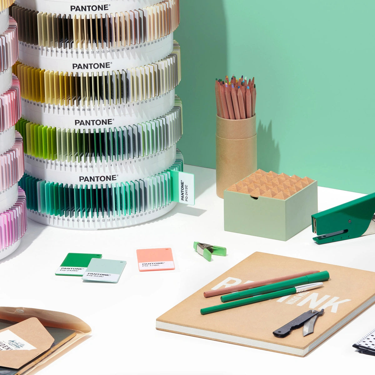 The PANTONE® Matching System™ (PMS) Plastic Standard Chips Collection